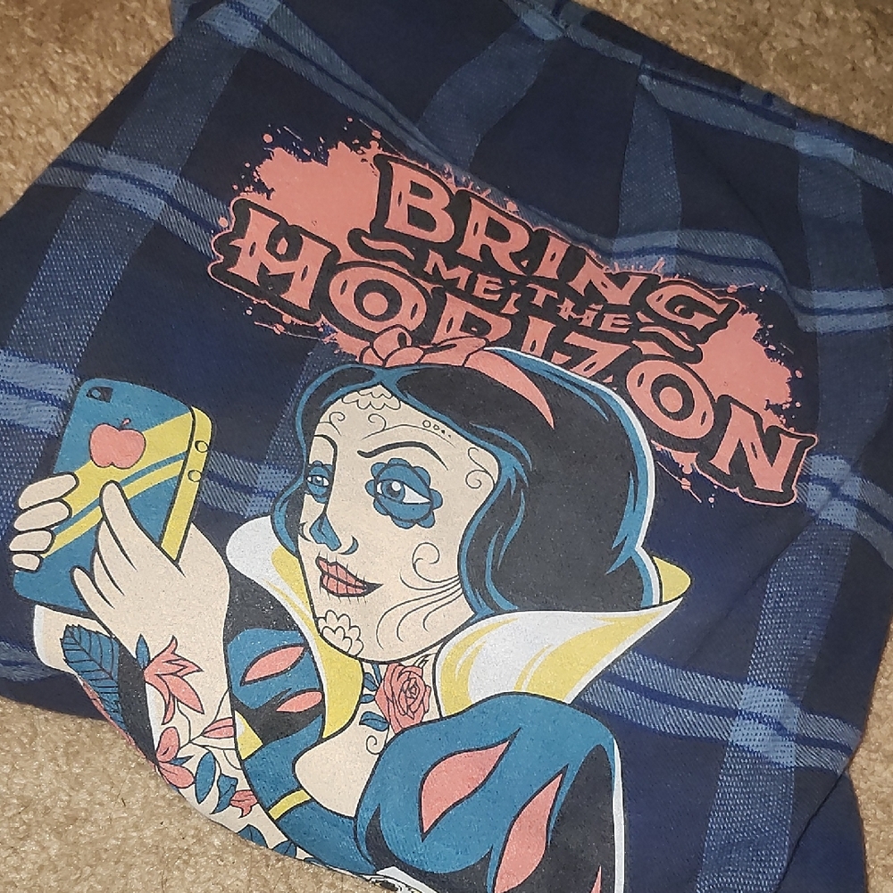 Bring Me The Horizon Goth Snow White Flannel
